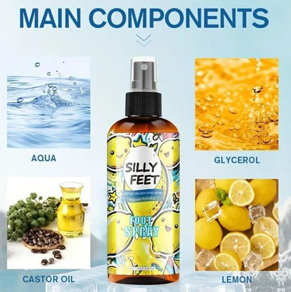 SillyFeet™ Lemon Fresh Foot Spray