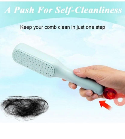 Detangling Self Cleaning Hair Brush