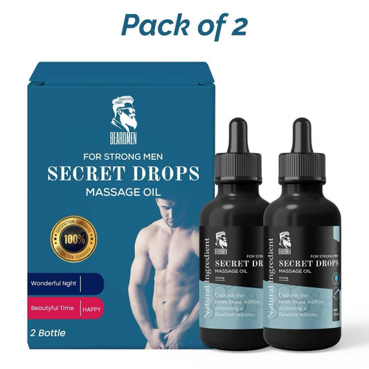 SecretDrops™ Men’s Relax & Repair Body Massage Oil