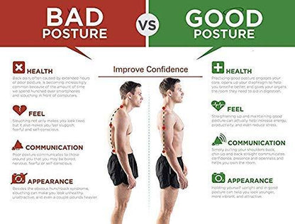 PosturePro™ Adjustable Back & Shoulder Corrector Belt