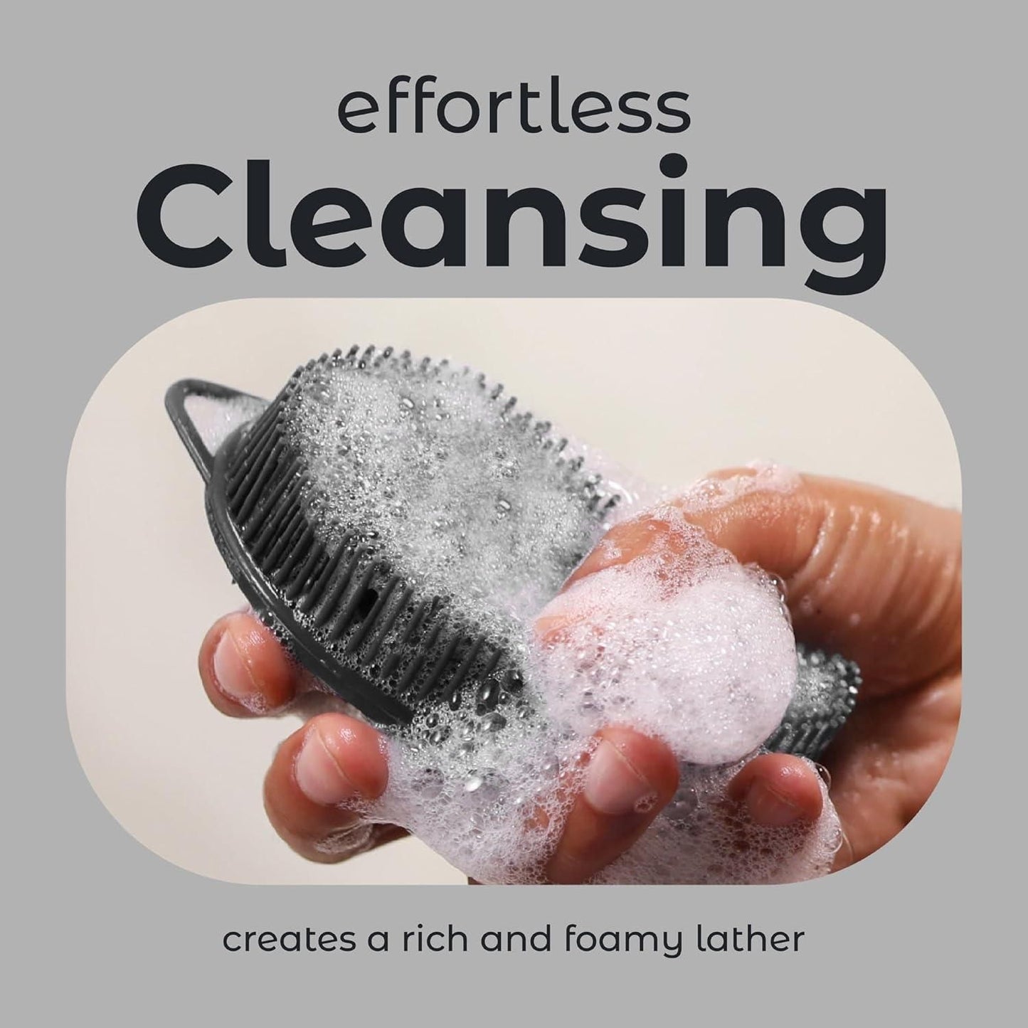 SoftScrub™ Silicone Body Scrubber Brush