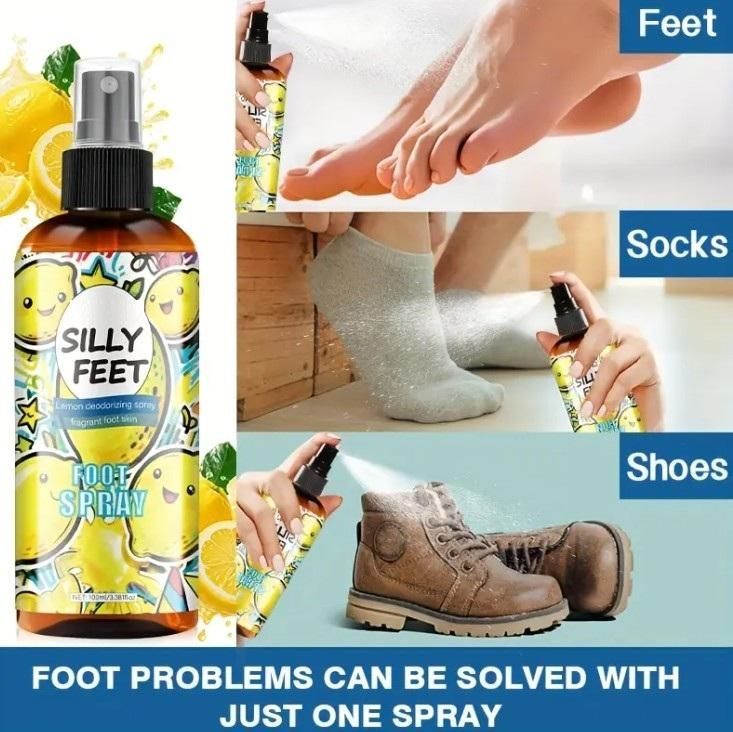 SillyFeet™ Lemon Fresh Foot Spray