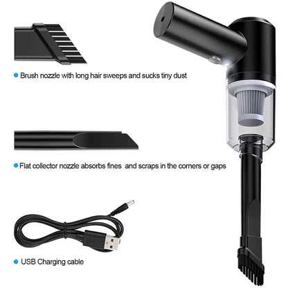 DustGo™ Wireless Handheld Air Duster & Vacuum Cleaner