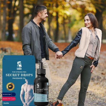 SecretDrops™ Men’s Relax & Repair Body Massage Oil