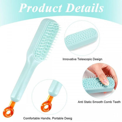 Detangling Self Cleaning Hair Brush