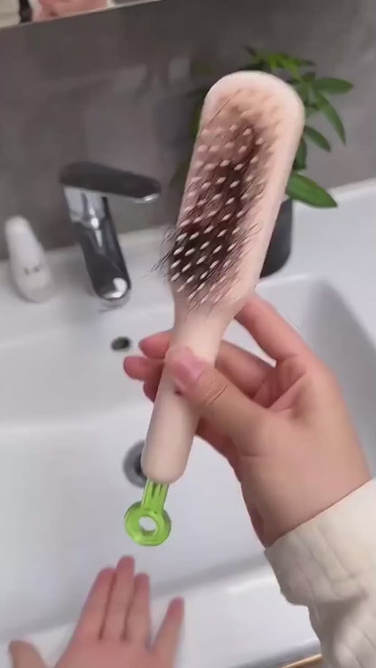 Detangling Self Cleaning Hair Brush